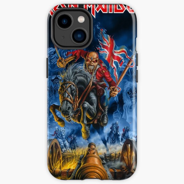 Run With The Flag American Poster iPhone Tough Case RB1208 product Offical iron maiden Merch