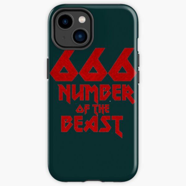 NUMBER OF THEBEATS iPhone Tough Case RB1208 product Offical iron maiden Merch
