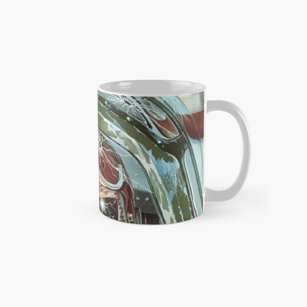 Skull Driving A Helicopter Poster Classic Mug RB1208 product Offical iron maiden Merch
