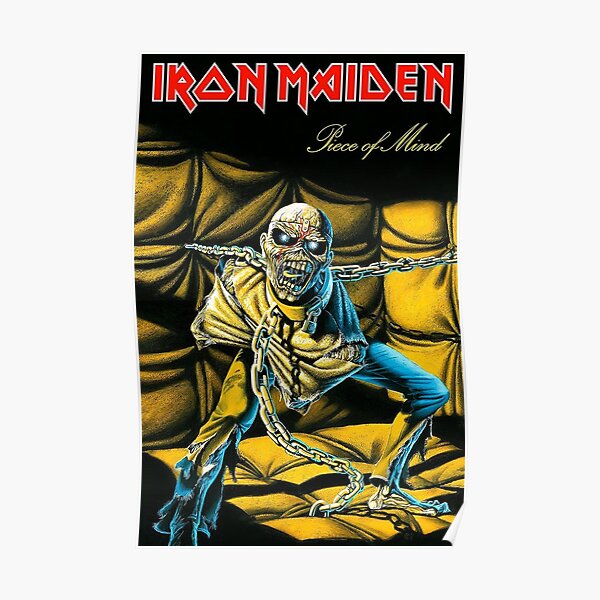 Skull In Chains Poster Poster RB1208 product Offical iron maiden Merch