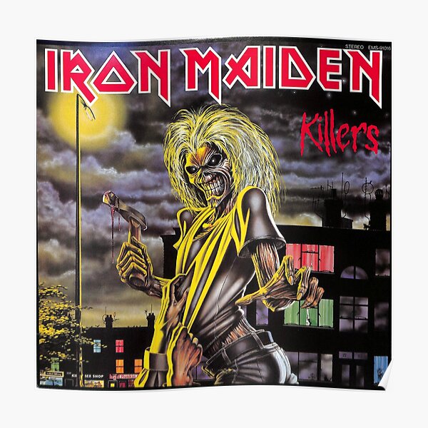 IRONMAIDEN BAND- COOL 01 POSTER Poster RB1208 product Offical iron maiden Merch