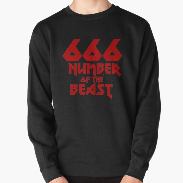 NUMBER OF THEBEATS Pullover Sweatshirt RB1208 product Offical iron maiden Merch
