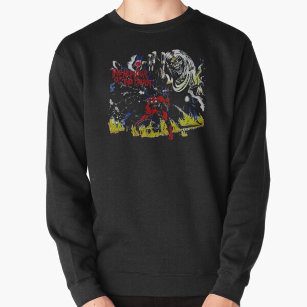 Beast Pullover Sweatshirt RB1208 product Offical iron maiden Merch