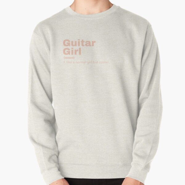 Guitar  Girl - Guitar  Pullover Sweatshirt RB1208 product Offical iron maiden Merch