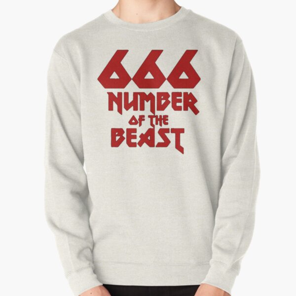number Pullover Sweatshirt RB1208 product Offical iron maiden Merch