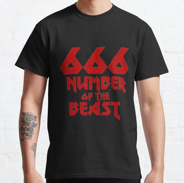 NUMBER OF THEBEATS Classic T-Shirt RB1208 product Offical iron maiden Merch