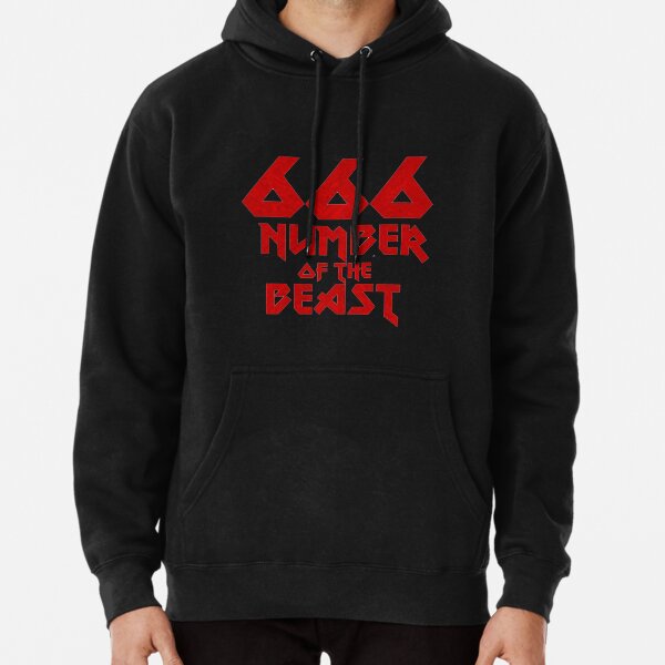 NUMBER OF THEBEATS Pullover Hoodie RB1208 product Offical iron maiden Merch