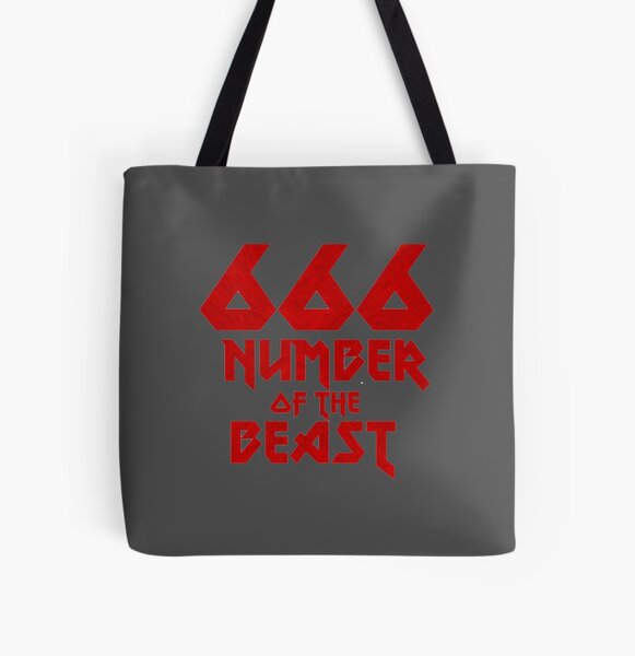 NUMBER OF THEBEATS All Over Print Tote Bag RB1208 product Offical iron maiden Merch