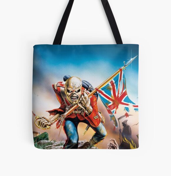 Attacks Wars The flag American Poster All Over Print Tote Bag RB1208 product Offical iron maiden Merch