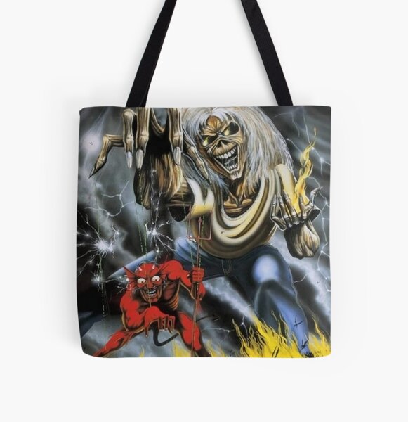 The Scary Skull Poster All Over Print Tote Bag RB1208 product Offical iron maiden Merch
