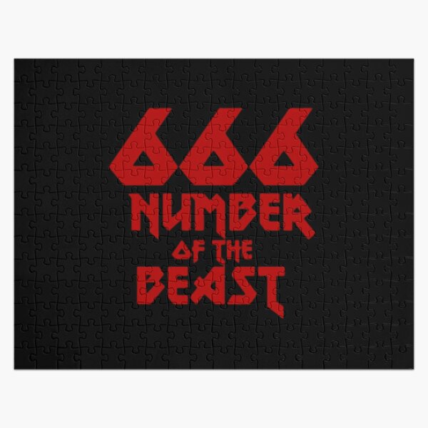 number Jigsaw Puzzle RB1208 product Offical iron maiden Merch