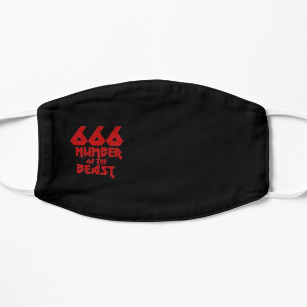 NUMBER OF THEBEATS Flat Mask RB1208 product Offical iron maiden Merch